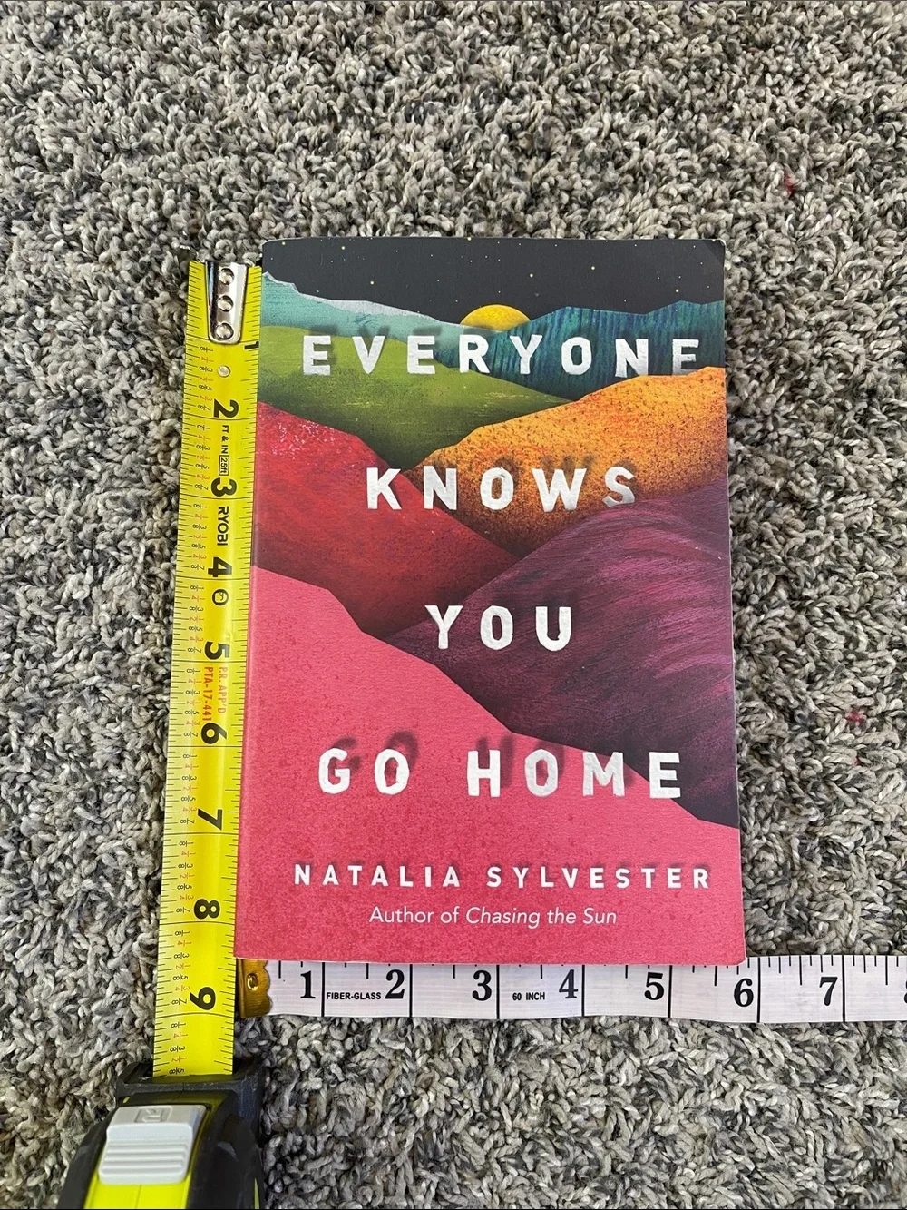 Paperback book: Everyone knows you go home by Natalie Sylvester